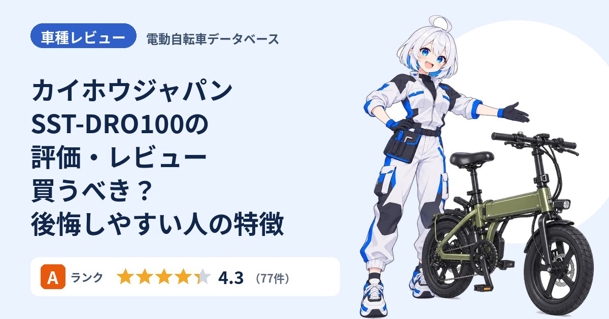 カイホウジャパン SST-DRO100の評価・レビュー 買うべき？後悔しやすい人の特徴
