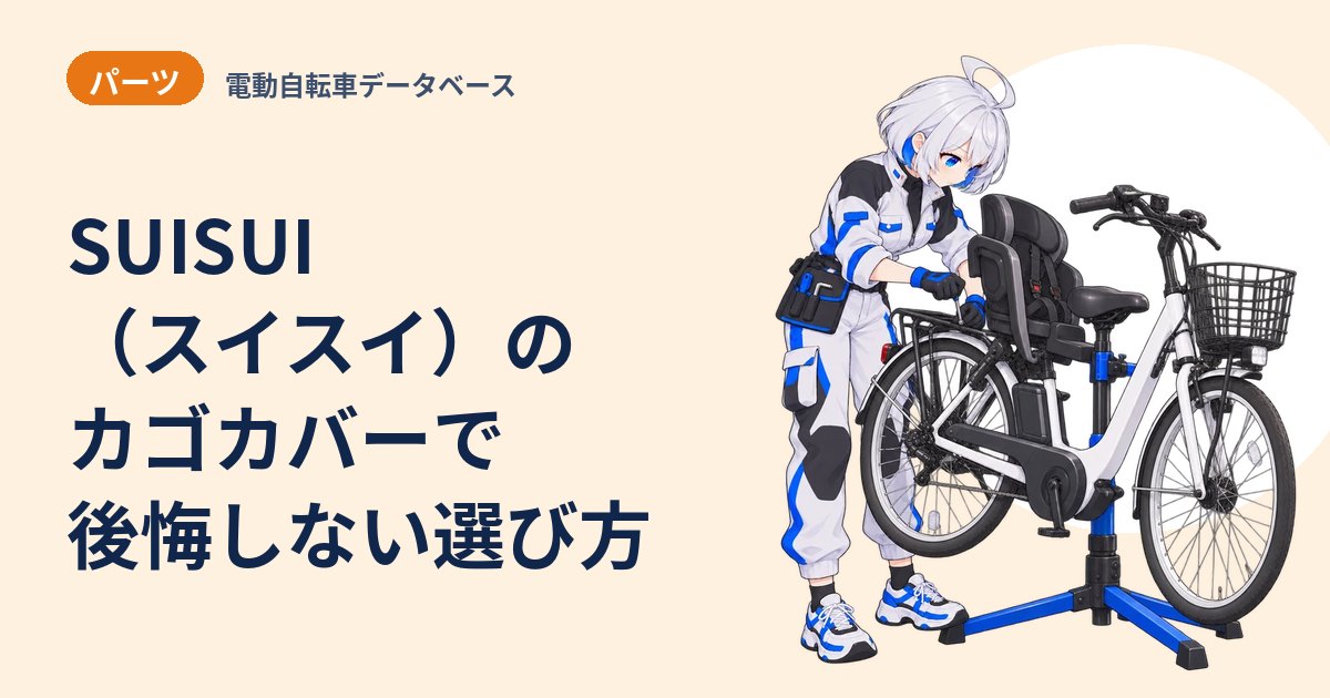 SUISUI（スイスイ）のカゴカバーで後悔しない選び方